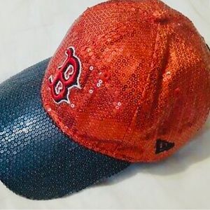 Victoria secret pink collection Boston Red Sox sequin hat